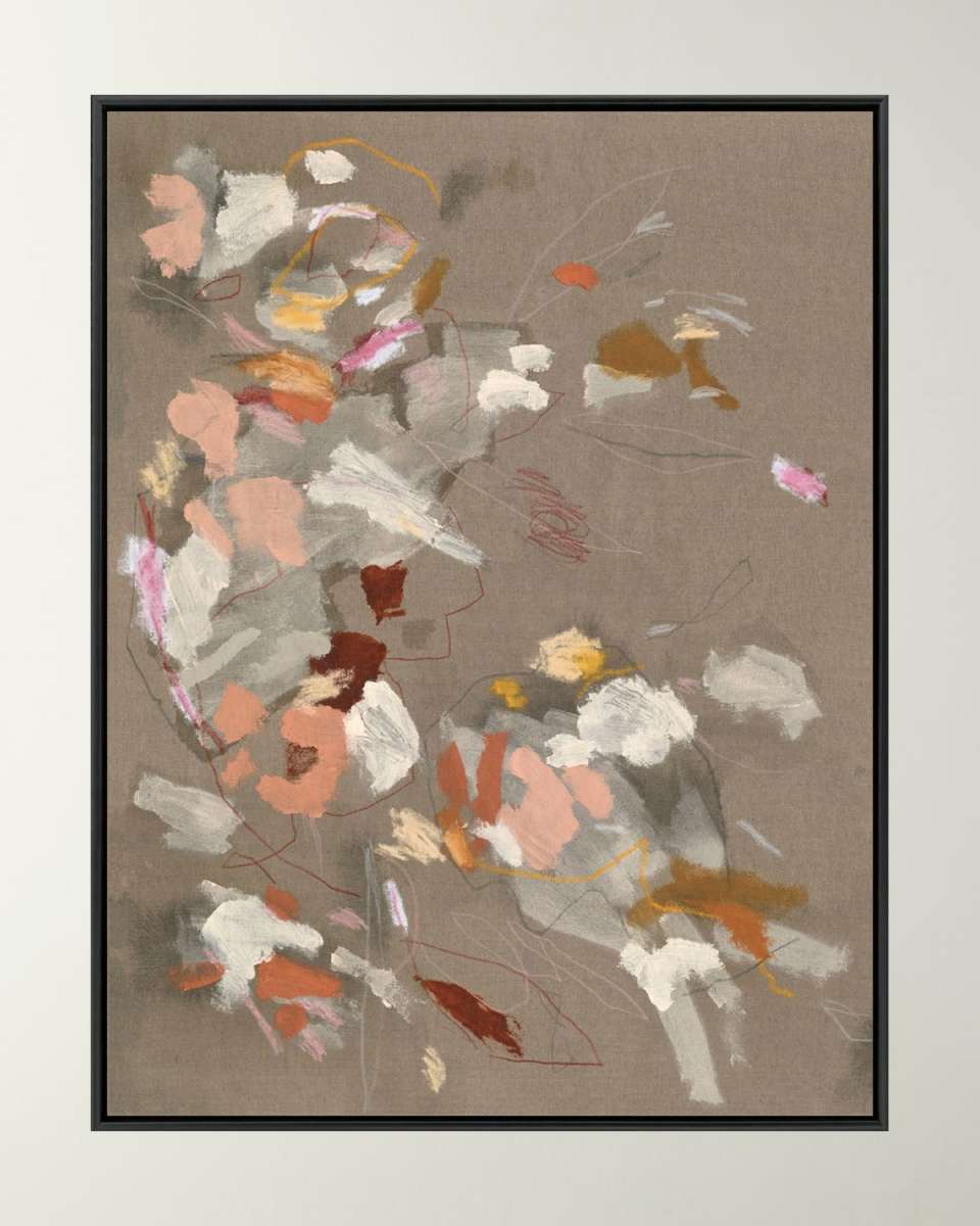 "Strew" Framed Giclee on Canvas